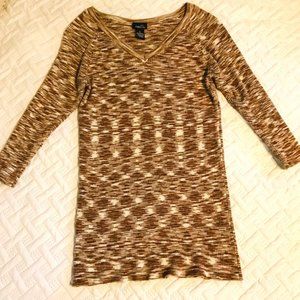 Rue21 V-Neck 3/4 Sleeve Sweater